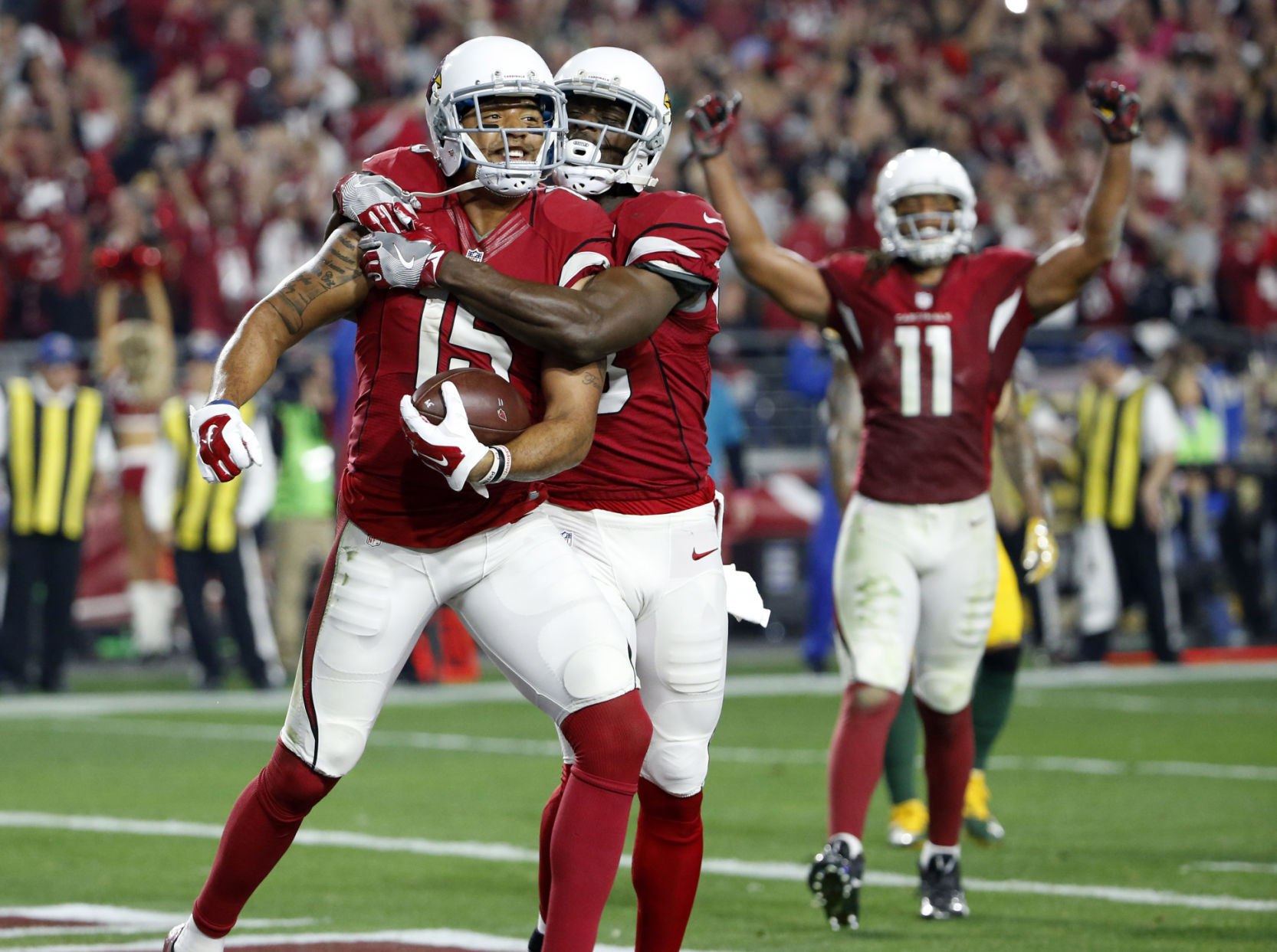 Michael Floyd, Jaron Brown